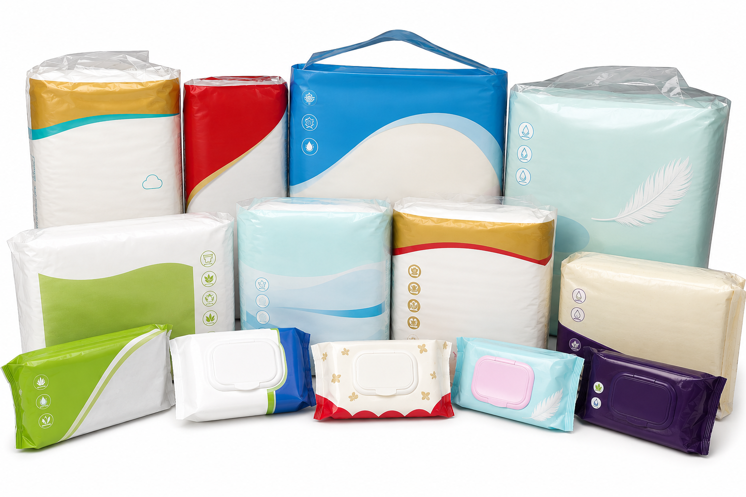 kp trading hygienic pad and baby diaper