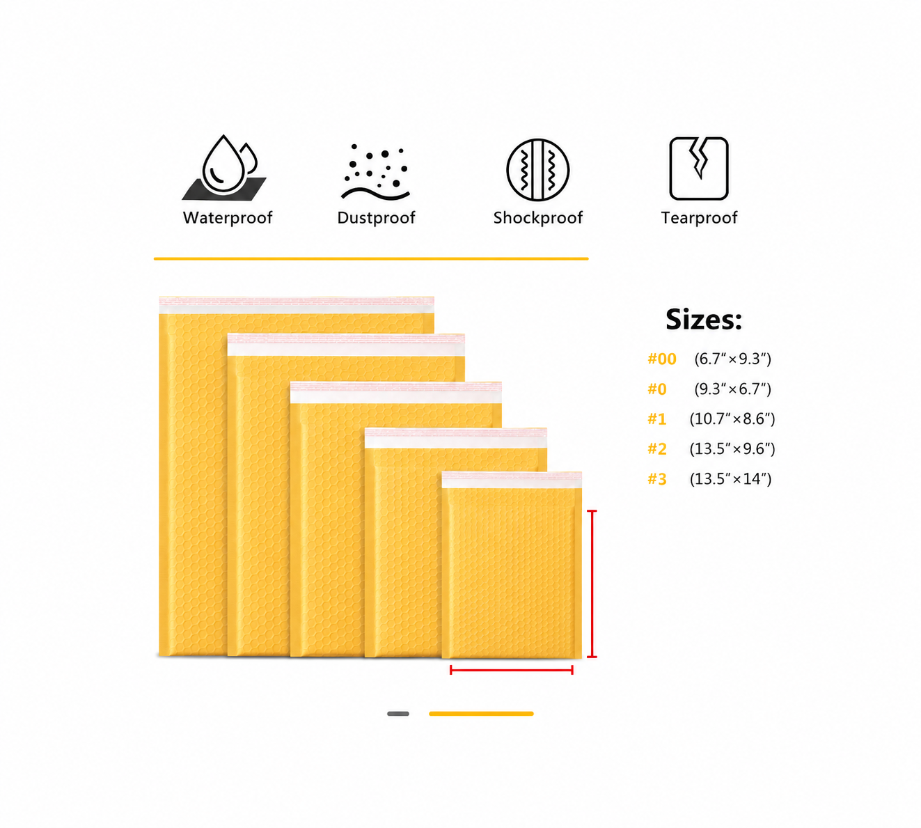 kp trading Padded Envelope 3